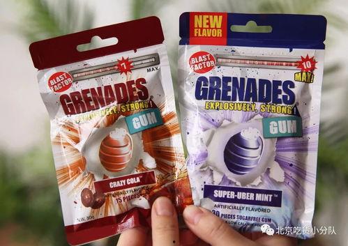 网红口香糖,清新口气，潮流生活新宠