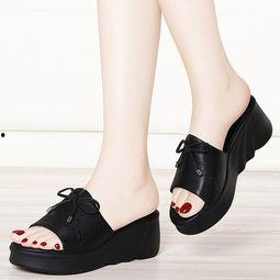 网红款外穿拖鞋增高鞋,轻松提升你的时尚高度