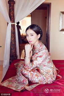 明星穿中式裙子,明星演绎中式裙子的古典韵味