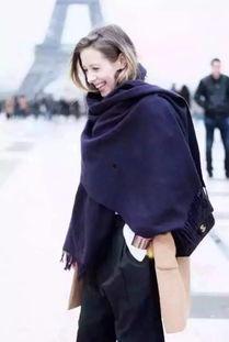 网红围巾便装图片,时尚便装新宠